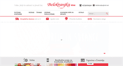 Desktop Screenshot of belokranjka.si
